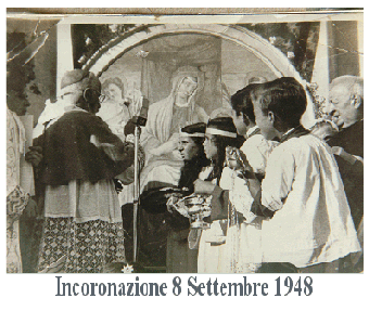 incoronazione 8 Setembre 1948