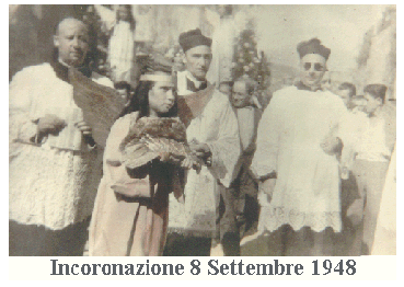 incoronazione 8 Settembre 1948